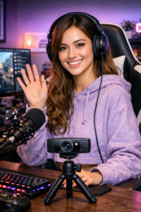 In the studio